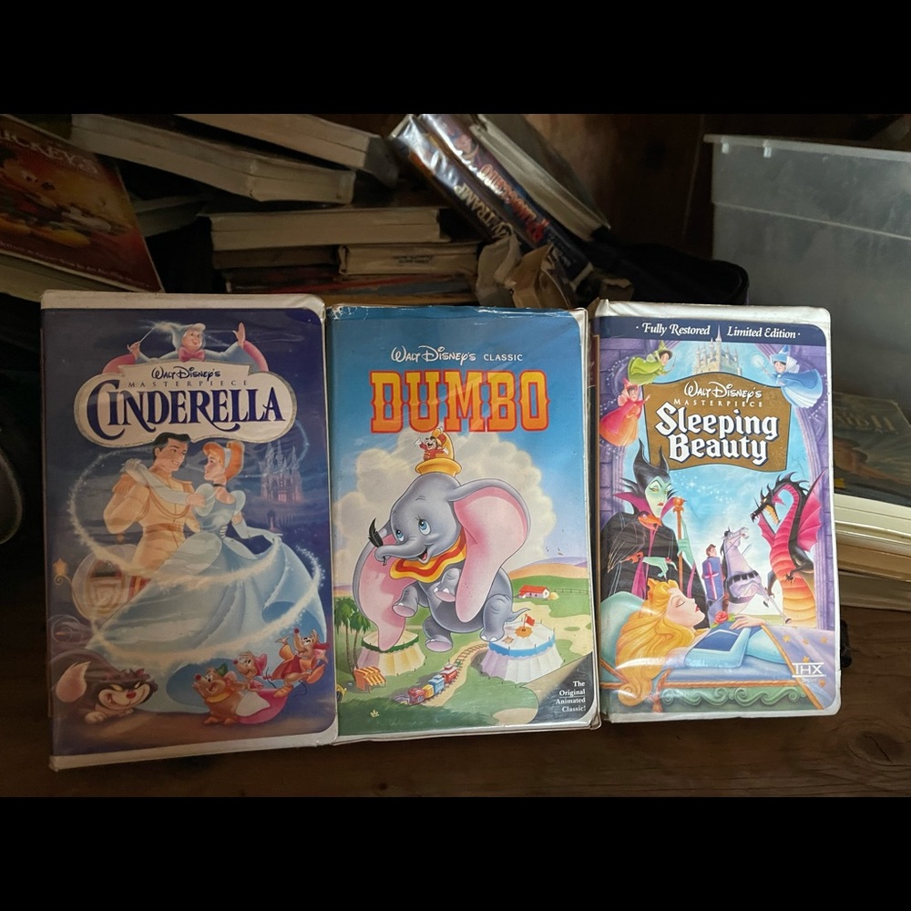 Walt Disney Black Diamond VHS Collection